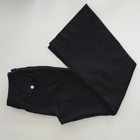 Maeve, By Anthropology Black Flare Pants. Size 8 - Picture 1 of 14